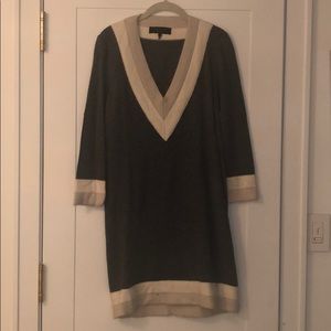 rag & bone V neck sweater dress